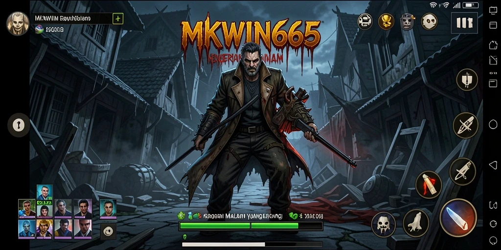 Tampilan mengerikan dari gameplay <strong>MKWIN666</strong> yang mendebarkan.