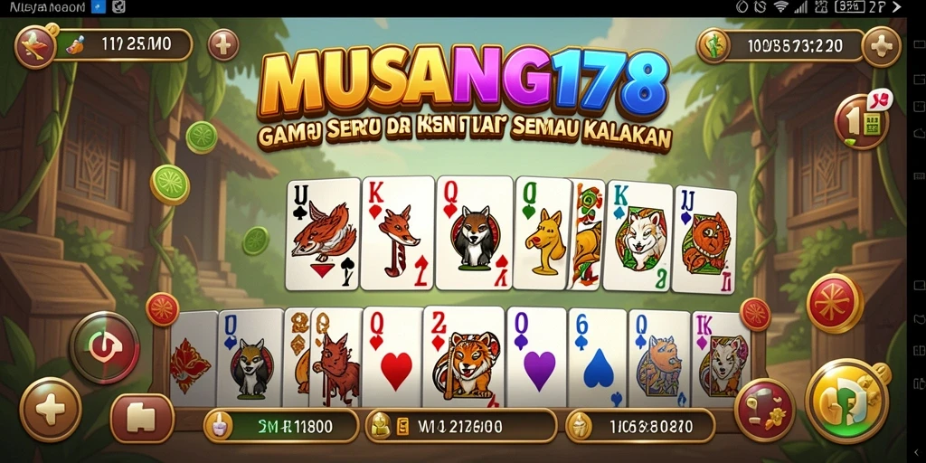 Tampilan gameplay Domino yang menarik dan seru.