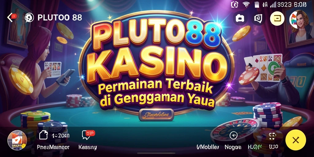 Tampilan menarik dari gameplay Kasino di PLUTO88 yang mengasyikkan.