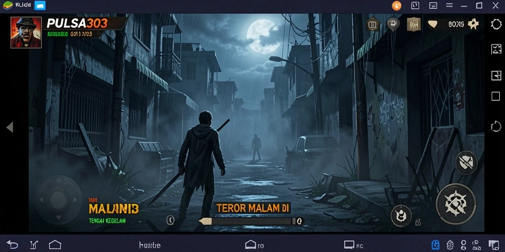Tampilkan gameplay menyeramkan dari PULSA303 yang penuh ketegangan.